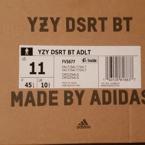Yeezy dsrt boot salt